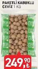 TARIM KREDİ PAKETLİ KABUKLU CEVİZ 1 KG fiyat ve kampanya bilgisi